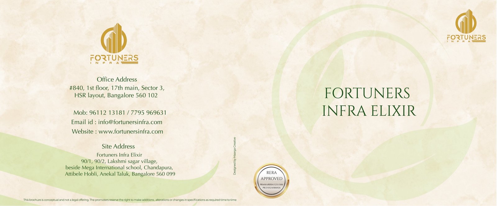 Fortuners Infra Elixir, Chandapura, Anekal Taluk · Bangalore